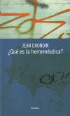 ¿Qué es la hermenéutica? (eBook, ePUB)