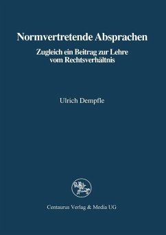 Cover Normvertretende Absprachen