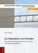 Zur Reputation von Parteien - Bild 1