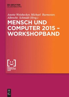 Mensch und Computer 2015 ¿ Workshopband