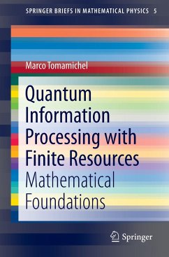 Quantum Information Processing with Finite Resources - Tomamichel, Marco