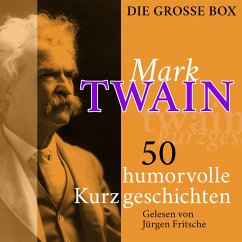 Mark Twain: 50 humorvolle Kurzgeschichten (MP3-Download) - Twain, Mark