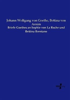 Briefe Goethes an Sophie von La Roche und Bettina Brentano - Goethe, Johann Wolfgang von;Arnim, Bettina von