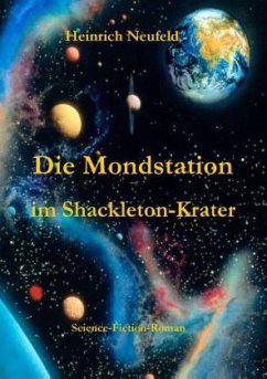 Die Mondstation im Shackleton-Krater