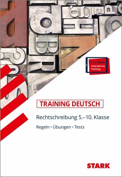 STARK Training - Deutsch Rechtschreibung 5.-10. Klasse - Gerstenberg, Frank