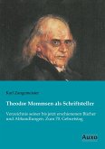 Theodor Mommsen als Schriftsteller