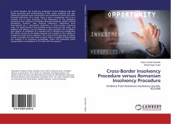 Cross-Border Insolvency Procedure versus Romanian Insolvency Procedure - Dumiter, Florin Cornel;Todor, Silvia Paula