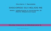 DISCORSO SU HELIOS RE (eBook, PDF)
