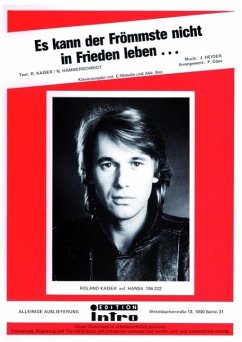 Cover Es kann der Frömmste nicht in Frieden leben (eBook, PDF)