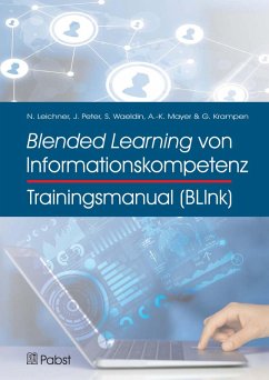 Cover Trainingsmanual Blended Learning von Informationskompetenz (BLInk) (eBook, PDF)