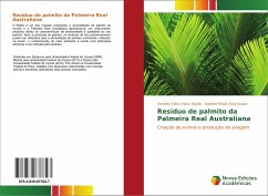 Resíduo de palmito da Palmeira Real Australiana