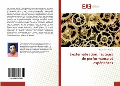 L'externalisation: facteurs de performance et expériences - Denane, Noureddine