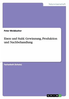 Eisen und Stahl. Gewinnung, Produktion und Nachbehandlung - Welzbacher, Peter