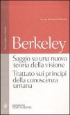 Saggio su una nuova teoria della visione-Trattato sui principi della conoscenza umana. Testo inglese a fronte