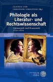 Philologie als Literatur- und Rechtswissenschaft (eBook, PDF)