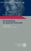 Die Entwicklung der deutschen Universität (eBook, PDF) Die Entwicklung der deutschen Universität (eBook, PDF)