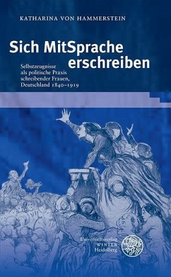 Sich MitSprache erschreiben (eBook, PDF) - Hammerstein, Katharina von