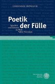 Poetik der Fülle (eBook, PDF)