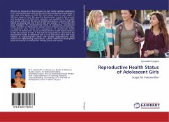 Reproductive Health Status of Adolescent Girls - Kongara, Hymavathi