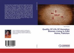 Quality Of Life Of Homeless Women Living In Edhi Home; Pakistan - Parveen, Nazia