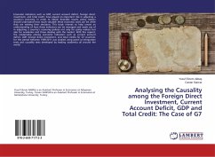 Analysing the Causality among the Foreign Direct Investment, Current Account Deficit, GDP and Total Credit: The Case of G7