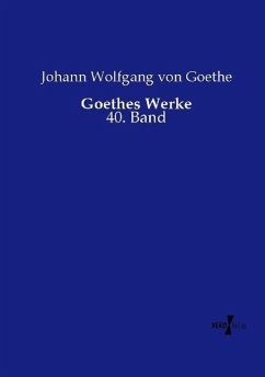Cover Goethes Werke