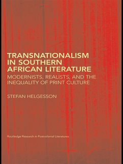Cover Transnationalism in Southern African Literature (eBook, PDF)