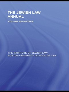 Cover The Jewish Law Annual Volume 17 (eBook, PDF)