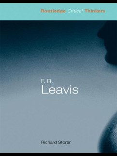 F.R. Leavis (eBook, PDF) - Storer, Richard