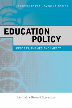 Education Policy (eBook, PDF) - Bell, Les; Stevenson, Howard