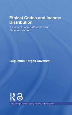 Ethical Codes and Income Distribution (eBook, PDF) - Davanzati, Guglielmo Forges Ethical Codes and Income Distribution (eBook, PDF) - Davanzati, Guglielmo Forges