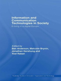 Cover Information and Communications Technologies in Society (eBook, PDF)
