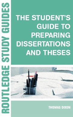 The Student's Guide to Preparing Dissertations and Theses (eBook, PDF) - Allison, Brian; Race, Phil
