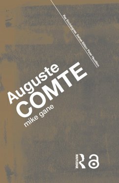 Auguste Comte (eBook, PDF) - Gane, Mike