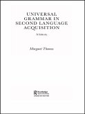 Universal Grammar in Second-Language Acquisition (eBook, PDF)