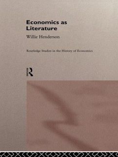 Cover Economics as Literature (eBook, PDF)