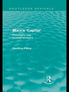 Cover Marx's 'Capital' (Routledge Revivals) (eBook, ePUB)