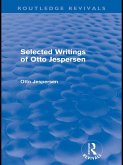 Selected Writings of Otto Jespersen (Routledge Revivals) (eBook, ePUB)
