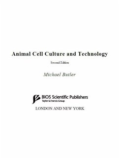 Animal Cell Culture and Technology (eBook, PDF) - Butler, Michael