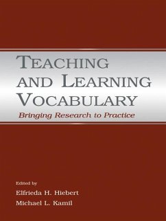 Teaching and Learning Vocabulary (eBook, PDF)