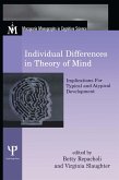 Individual Differences in Theory of Mind (eBook, PDF)