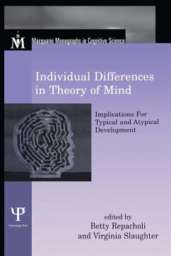 Cover Individual Differences in Theory of Mind (eBook, PDF)