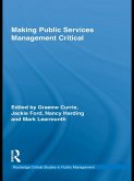 Making Public Services Management Critical (eBook, ePUB)