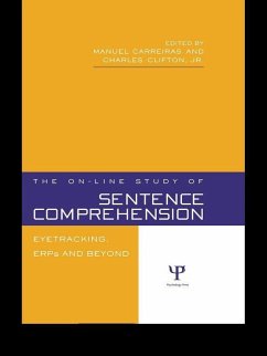 The On-line Study of Sentence Comprehension (eBook, PDF) - Carreiras, Manuel; Clifton Jr., Charles