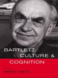 Bartlett, Culture and Cognition (eBook, PDF)