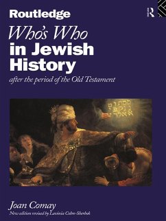 Who's Who in Jewish History (eBook, PDF) - Cohn-Sherbok, New edition revised by Lavinia; Comay, Joan