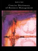 The Concise Dictionary of Business Management (eBook, PDF)