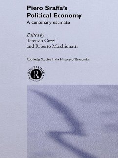 Cover Piero Sraffa's Political Economy (eBook, PDF)