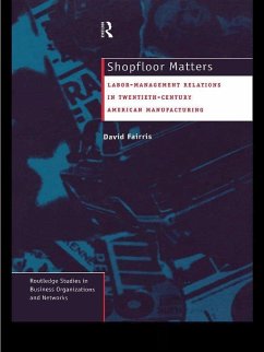 Shopfloor Matters (eBook, PDF) - Fairris, David
