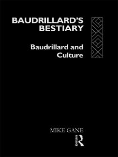 Baudrillard's Bestiary (eBook, PDF) - Gane, Mike